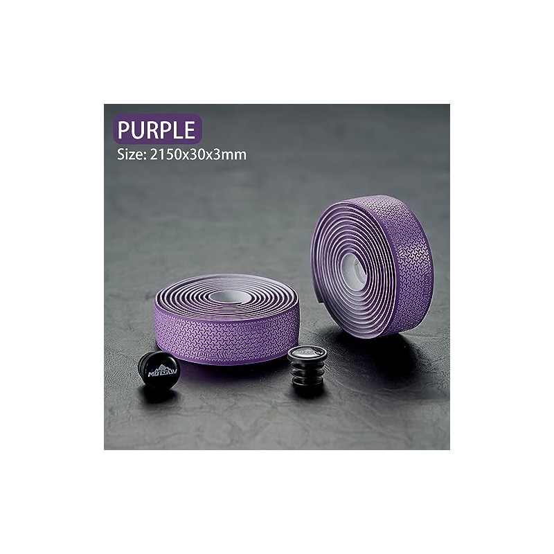 VXM Bike Handlebar Tape,Road Bicycle Bar Tape, PU Leather +