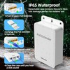 Tliffpaco Outdoor Gigabit PoE Extender, 5 Port PoE Repeater, 90W