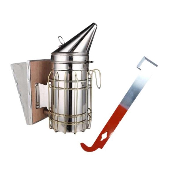 Beekeeping Basic Kit Bee Smoker Hive Tool 3 in 1Beekeeping
