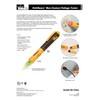 IDEAL INDUSTRIES INC. 61-025 Volt Aware Non-Contact Voltage Tester, Clear