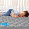 Crib Mattress Protector Sheets Fitted Waterproof Crib Mattress Pad Cover,