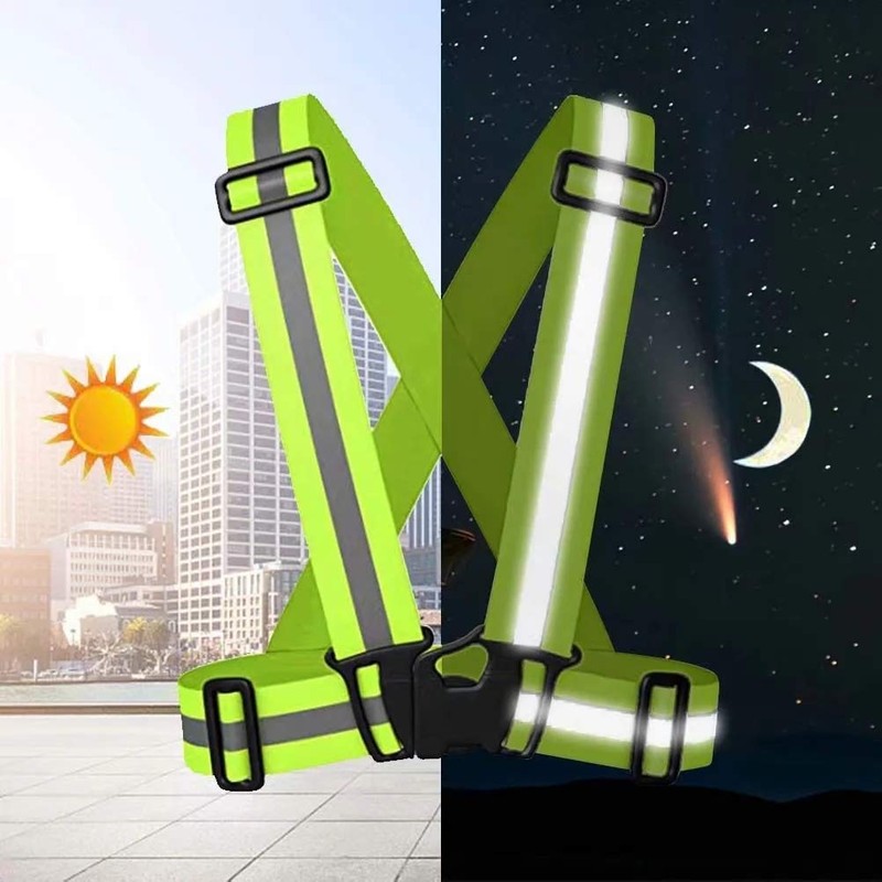 Doyeemei Safety Vest, Reflective Vest, Fluorescent Belt, Night Work Clothes,