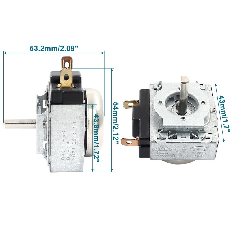 LDEXIN DKJ-Y 90 Minutes 15A 125V 16A 250V Delay Timer