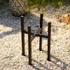 Adjustable Metal Plant Stand Indoor, Expandable 9 to 15 Inch
