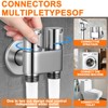 Handheld Bidet Toilet Sprayer Jet kit, Stainless Muslim Shower for