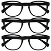 Opulize Pop 3 Pack Black Purple Spacers Short Vised Myopia