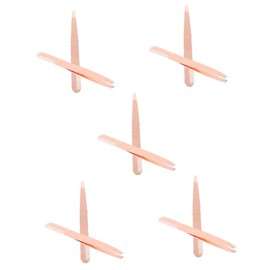 Housoutil 10pcs Eyebrow Tweezers with Comb End Hair Removal Tool for Women Ergonomic Design for Easy Eyebrow Shaping and Facial Hair Tweezing Lightweight and Portable