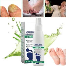Unbranded 2025 New Foot Sanitizer Spray with Tea Tree Oil, Tea Tree Oil Foot Spray 100ml