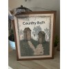 Scentsational Craft Company His hers outhouses country bathroom primitive bath art wooden sign