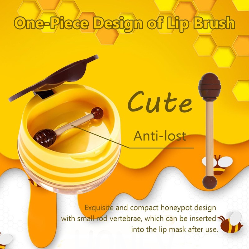 Lip Balm, Honey Lip Mask, Moisturising Lip Mask for Day