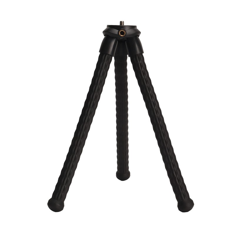 Phone Tripod Flexible,Octopus Flexible Robust Gorilla Tripod,Mini 1/4 Inch Screw
