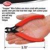 Clauss Snapper Wire Cutters with Round Points, Red, 5.75"
