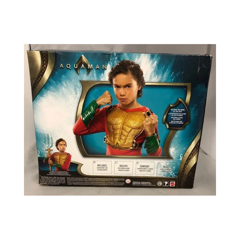 Matel BRAND NEW!! AQUAMAN ~ Hero Ready Set with Chest