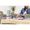 Monk Disinfectant Wipes, Large Lemon Breeze Fresh Scented Disinfectant Wipes,