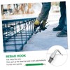 Operitacx Pack of 2 Hooks U Bender RCA Wire Tool