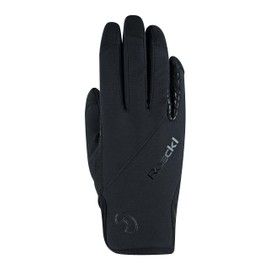 Roeckl Sports Walk Riding Gloves, Leisure Winter Gloves, Black 7.5