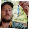 Kisangel Bionic Outdoor Fishing Lures Sinking Bait Light Compact Lifelike