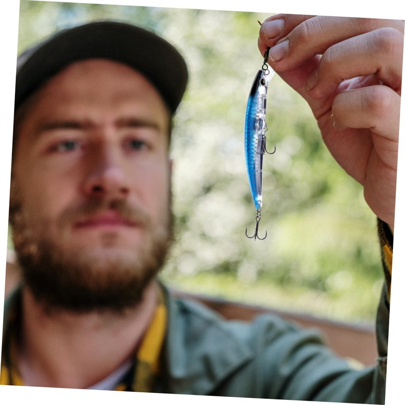 Kisangel Bionic Outdoor Fishing Lures Sinking Bait Light Compact Lifelike