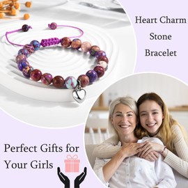 EYQV Granddaughter Gifts, Beaded Bracelet Granddaughter Gifts from Grandparents, Best Granddaughter Birthday Christmas Gifts, Stocking Fillers for Teenage Girls