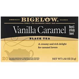Bigelow Vanilla Caramel Black Tea (20 Teabags)