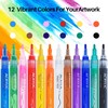 WINSONS acrylic paint pens (12SET-B)