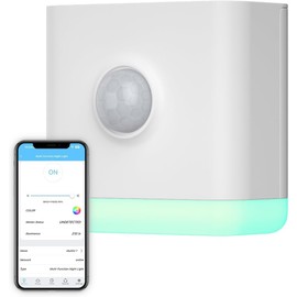 THIRDREALITY Multi-Function Night Light (Type C), Zigbee Repeater, 3-in-1 Combines a Motion Sensor, an Illumination Sensor and RGB Colour Night Light, 1-100% Adjustable Brightness, Zigbee Hub Required