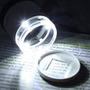 Lupa de Joyería 30X con Luz LED y UV Ajustable