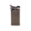 Kiribi Kabuto Black Nickel Pipe Lighter