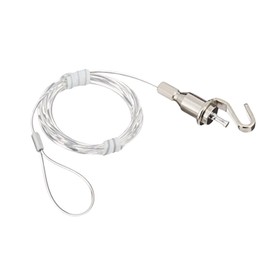 Fukui Metal Crafts 882-10 Hanging Hooks for Posters and Frames, Flexible Diameter 0.5 x 5.9 ft (1.3 x 1.5 m), Pack of 10