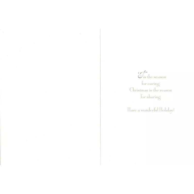 Gem Stone MERRY CHRISTMAS ORNAMENTS Gem Stone Christmas Greeting Card