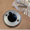 KINGSWAY KG180 Coat Hook & Towel Holder Single Brushed Stainless