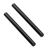 2 Pcs HDPE Rod,HDPE High Density Polyethylene Round Rod,3/4"x 13"