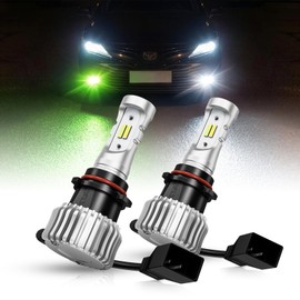 BORDAN PSX26W LED Fog Light, High Ace Fog Lamp, 200 Series, 3 Type, 4 Type, 5 Type, 6 Type, 2 Color Switching, White/Lemon Yellow, Memory Function, Explosive Light, Non-Polarity, 20W x 2, DC 12V with