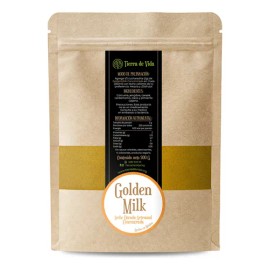 Golden Milk 500g Leche Dorada Vegana Rinde 250 Tazas Delicio
