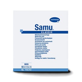 Samu Classic Midi Wöchnerinnen-Vorlagen Wochenbettbinden Einlagen 1x56 Stück
