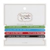 Creative Brands 4-Pack Bracelet Set - Faithworks Threads of Faith
