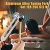 Tuning Forks Set, Aluminum Alloy Body Weighted Tuning Forks with