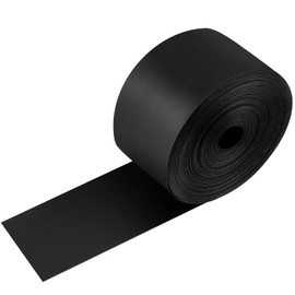 Sacubee 2 Inch Heat Shrink Tape Electrical Roll Black Shrink Wrap Tape Electrical Heat Shrinkable Tubing Activates Upon Heating Melts and Seals