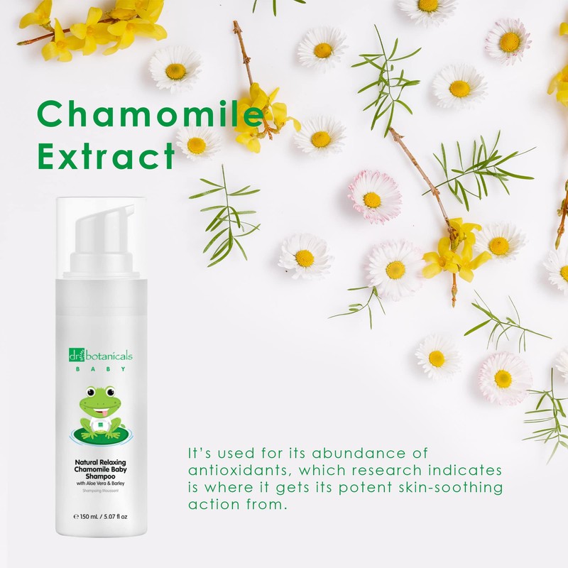 Dr Botanicals Natural Relaxing Chamomile Baby Shampoo with Aloe Vera