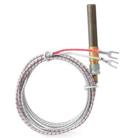 Q313 M1265X 2J-M1265A Thermopile with Armoured Cable Compatible with Pizza Oven Y600 Y800 101 151 201 251 301 307