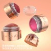 Phofay Rubor Sombra Labial 2in1 8tono Duración12h Maquillaje