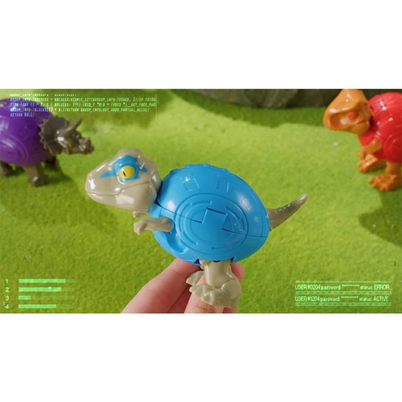 Sbabam s.r.l. Dino Transbot - Pack of 3 Bags with