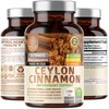 N1N Premium Ceylon Cinnamon 1200mg [100% Organic Ceylon Cinnamon] Natural