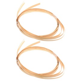 KALLORY 2 Material Rattan Basket Weaving Material Wicker Repair Kit Wide Strips Flat Coil Home Reeds Hand Decor Furniture DIY Reeds Supplies Mayo