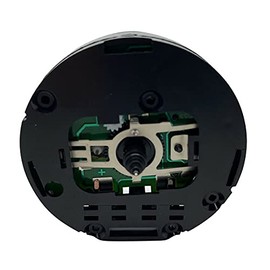 Replacement German Round Quartz Carriage Clock Alarm Movement Mechanism 9.8mm Shaft