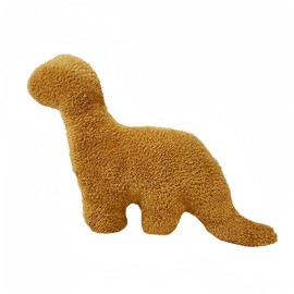 Dinosaur Chicken throw pillow Ôºåchicken block pillowÔºåSoft Wrinkle-resistant dino nugget plush pillow stuffed toys dollsÔºåSoothing Plush,Stuffed Plush,Comfy Plush Toy,Pillow Birthday GiftÔºåMother's Day gift:_Brontosaurus