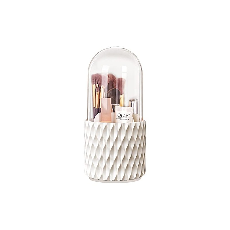 FIVAVA Make Up Organiser 360° Rotatable Makeup Brush Storage 5
