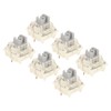 45Pcs Mechanical Keyboard Switches Waterproof Backlight Silent Linear Mechanical Key