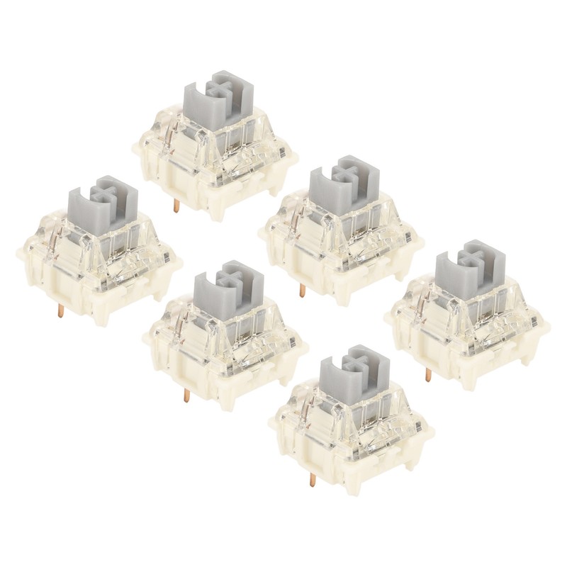 45Pcs Mechanical Keyboard Switches Waterproof Backlight Silent Linear Mechanical Key
