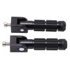 1 Pair Universal Motorcycle Footrests Rear Set Footpegs with 8mm